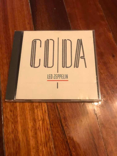 Led Zeppelin Coda Cd Importado Aleman Primera Edición 