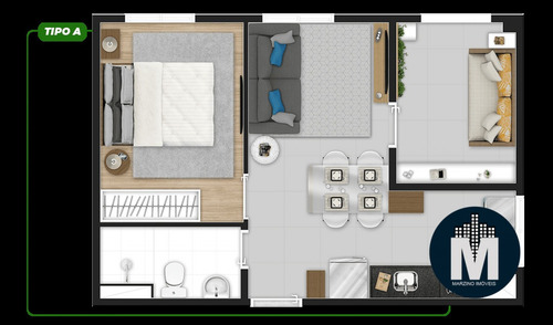 Imagem 14 de 15 de Via Rovai - Osasco Lançamento 1 E 2 Dormitórios 24m² À 51m² , Vaga E Lazer! - Lm116