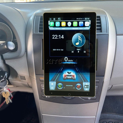 Multimídia Corolla 2009 2010 2011 2012 2013 Tesla Rotativa 1