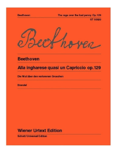 L.v. Beethoven: The Rage Over The Lost Penny Op.129 / Alla I