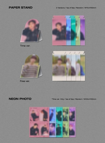 Victon Album Oficial Choice Versión Free (azul)