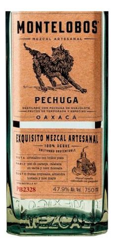 Paquete De 3 Mezcal Montelobos Pechuga 750 Ml