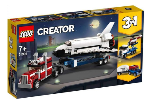 Set De Construc Lego Creator Transporte Transbordador 31091