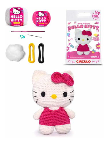 Kit Amigurumi Colecao Hello Kitty Circulo