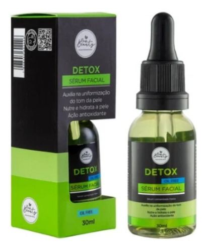 Serum Facial - Detox Antioxidante 30ml - Oil Free Dia/noite Tipo de pele Normal