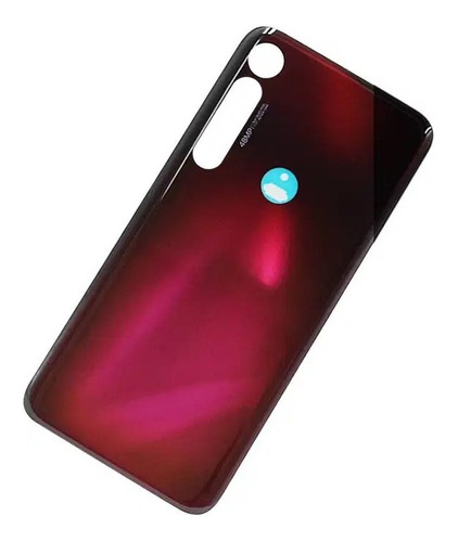 Tapa Trasera Carcasa Compatible Para Moto G8 Plus Rojo