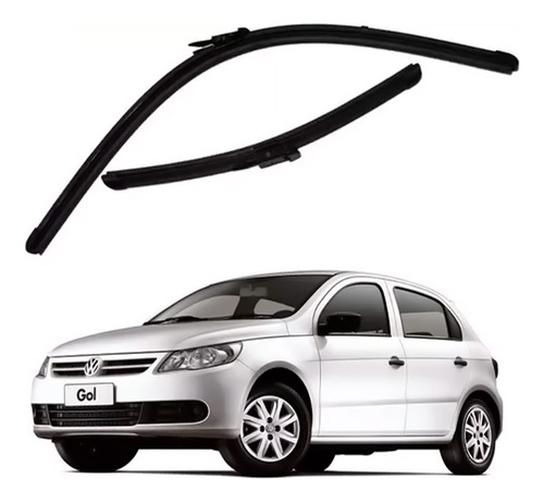 Kit Palheta Limpador Parabrisa Volkswagen Gol G5 2009 A 2012