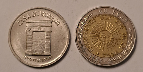 Ficha Colombia Casa De Moneda Santa Fe De Bogotá (Usado)