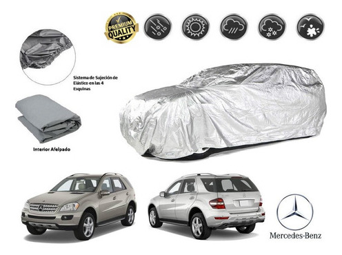 Lona Cubreauto Afelpada Mercedes Benz Ml500 5.0l 2007