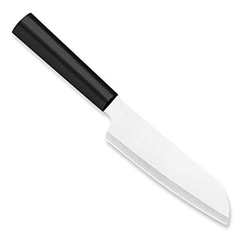 Cuchillo De Cocinero, Fabricado En Ee. Uu., Agarradera Negra