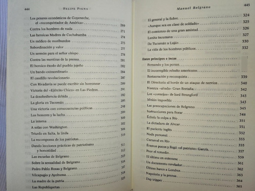 Manuel Belgrano Hombre Del Bicentenario Felipe Pigna Planeta