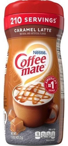 Coffee Mate Nestle Ceme Para Café Caramelo Latte