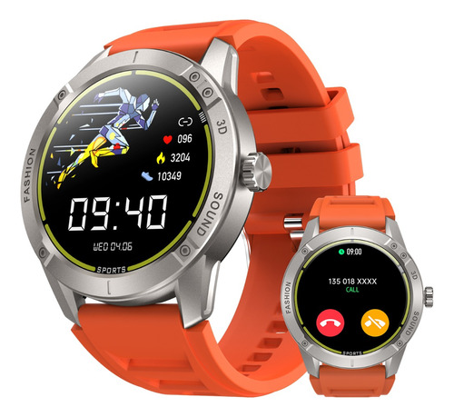 Reloj Inteligente Gw2 Pro Redondo Para Deportes Bluetooth 5.