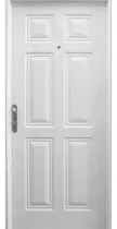 Comprar Puerta 80x200 Cm. Chapa Inyectada Ciega Derecha 6 Tablaros