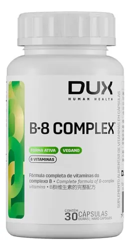 Suplemento Dux Nutrition B8 Complex 30 Cápsulas