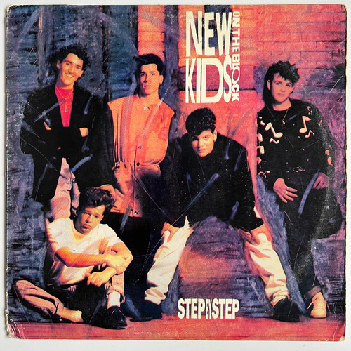 New Kids On The Block - Step By Step - 12'' Single Vinil Us