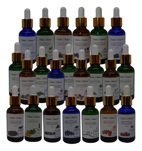 Pack 4 Esencias Aromáticas Para Aromaterapia 120 Ml.