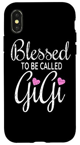 Funda Para iPhone X/xs Blessed To Be Called Gigi