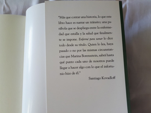 Enferme Para Sanar Marina Borensztein Planeta Ed. Grande