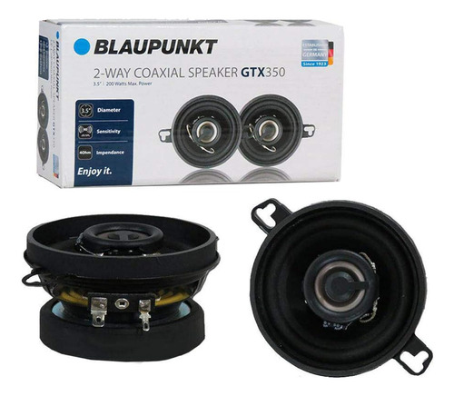Blaupunkt Gtx350 3.5-inch 200w 2-way Coaxial Car Audio