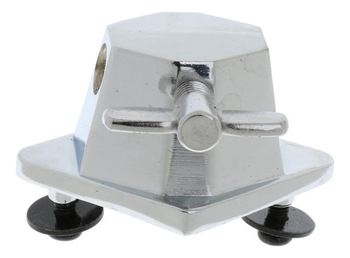 1 Pieza Soporte De Pierna De Tom Piso Cromado Bracket Para