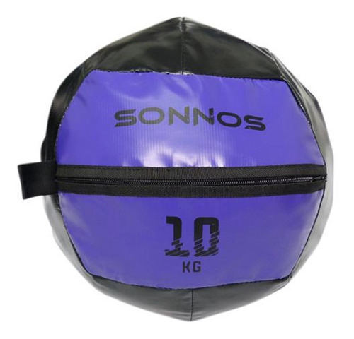 Imagen 1 de 4 de Medicine Ball Wall Ball 10 Kg Crossfit Funcional Sonnos
