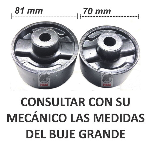 Imagen 2 de 7 de Kit Bujes Brazos Traseros Outlander 81mm 14pz 2007