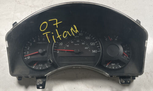 2007 Nissan Titan Se 4x2 Speedometer Gauge Cluster Oem U Ggs