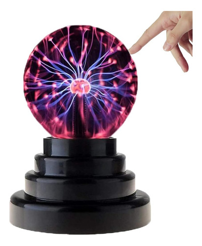 Brewish 3 Pulgadas De Plasma Ball Lamp Touch Sensitive Novel