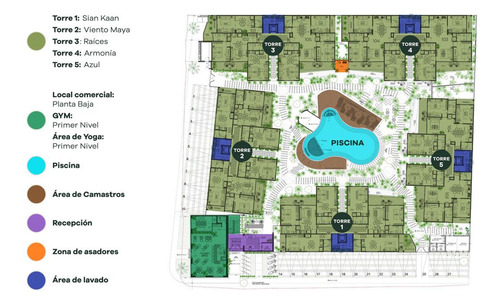 Departamento en Venta - Xunic, Tulum