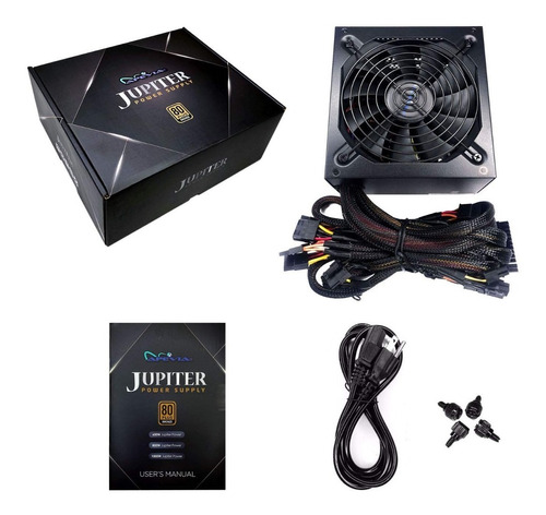 Fuente De Poder Certificada Jupiter Apevia 1000w