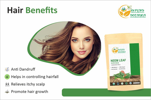 Polvo De Neem Para El Crecimiento Del Cabello, Cuidado De La