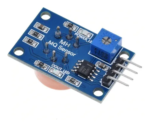 Sensor Gas Mq3 Mq-3 Sno2 Alcohol Gasolina Humo Arduino
