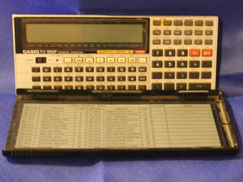 Calculadora Fx 880p