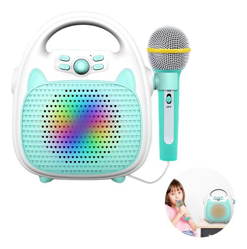 Máquina De Cantar Para Niños, Karaoke, Con Micrófono One .