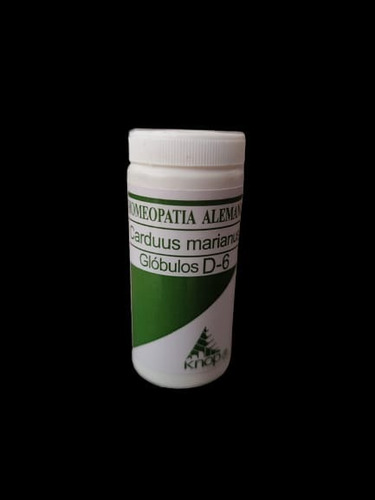 Pack 8 Cardo Mariano Glóbulos D6 Knop Homeopático