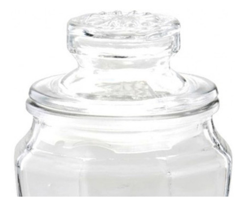 Imagen 3 de 5 de Set 6 Frascos Brocalito Almacenaje Vidrio Tapa Presión 150ml