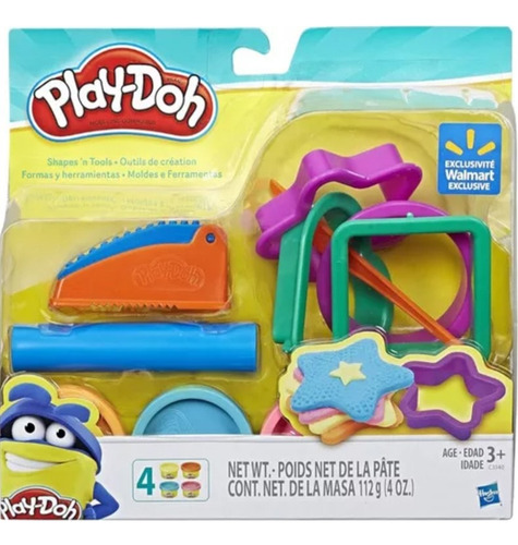 Set De Masas Play-doh / Formas Y Herramientas + Accesorios