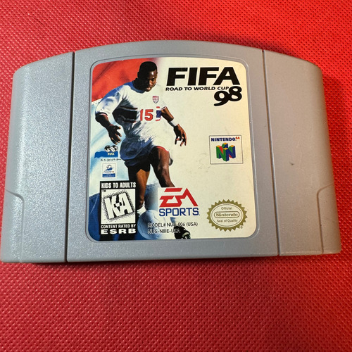 Fifa 98 Road To Word Cup Nintendo 64 N64 Original 