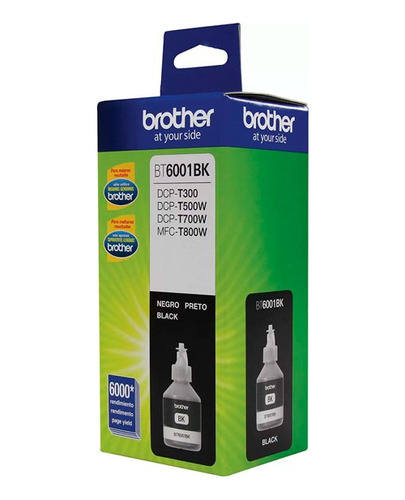 Tinta Brother Bt-6001bk 6000 Páginas | Original