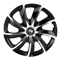 Comprar Tapas De Rueda Negro-plata Aro 14 Motorlife