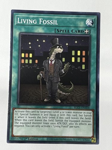 Living Fossil Comun Yugioh