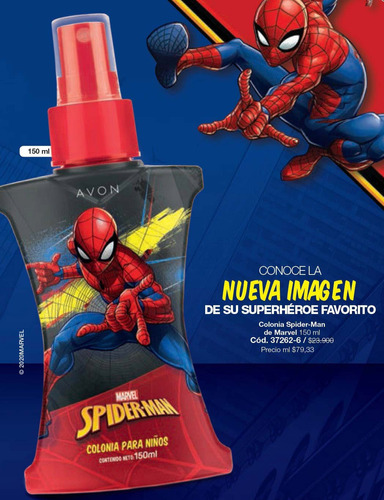 Splah De Spiderman Para Niños De Avon 