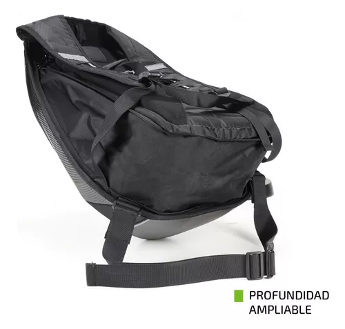 Mochila Porta Casco Impermeable Moto Kossok Thunder Storm