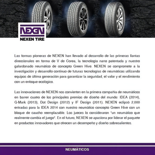 Llanta Nexen Tire N'Fera RU5 LT 245/60R18 104 V