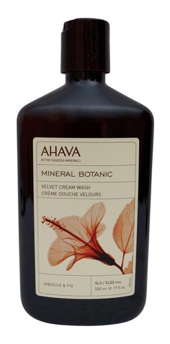 Ahava Mineral Botánico De Terciopelo Crema De Lavado De