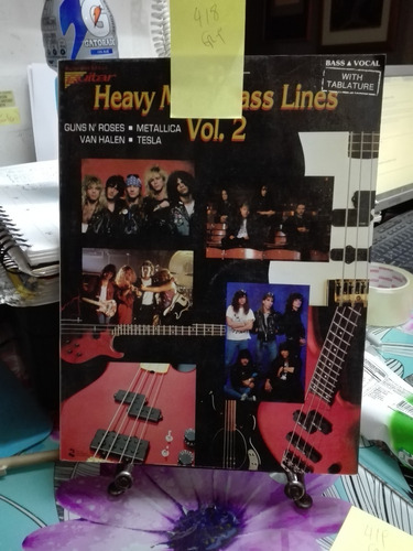 Revista Heavy Metal Bass Lines Vol 2 Guns , Metallica //