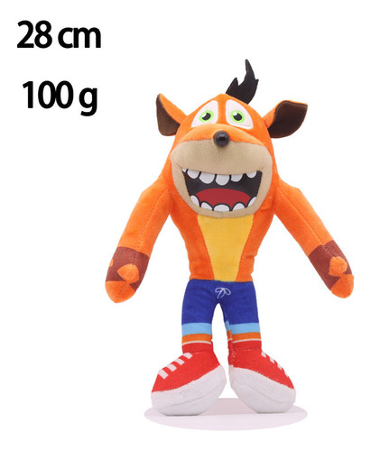 Muñeco De Peluche Infantil Crash Bandicoot Estilo 1