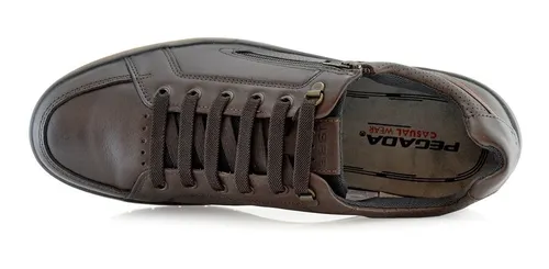 Zapatillas Cuero Hombres 517408 04 Pegada Tienda Oficial