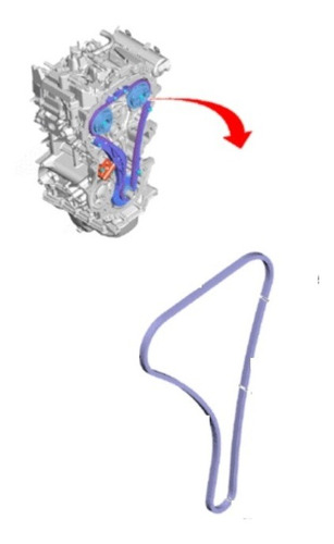 Imagen 1 de 5 de Correa De Distribucion Ford Bronco Sport
